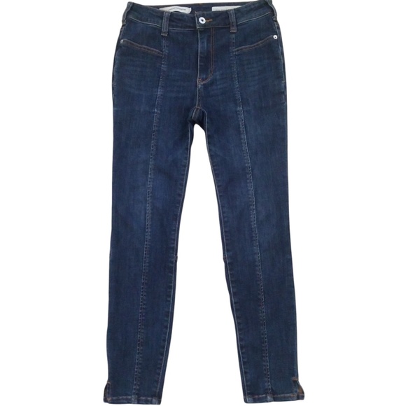 Pilcro and The Letterpress by Anthropologie High Rise Denim Leggings Size 28 - Picture 11 of 16